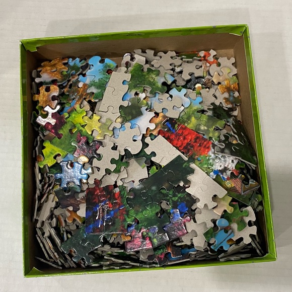 Disney Winnie The Pooh 750 Piece Puzzle - Thomas Kinkade Complete - Picture 3 of 3